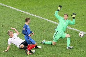 Griezmann leads France past Germany 2-0, into Euro final