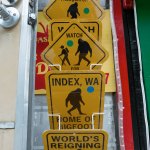 Espresso Chalet sports a Bigfoot theme. A scene from &ldquo;Harry and the Hendersons,&rdquo; a 1987 comedy about a Bigfoot, was filmed there. (Andy Bronson / The Herald)