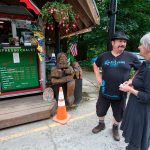 Coffee is a Bigfoot hairy deal at this roadside Index stand