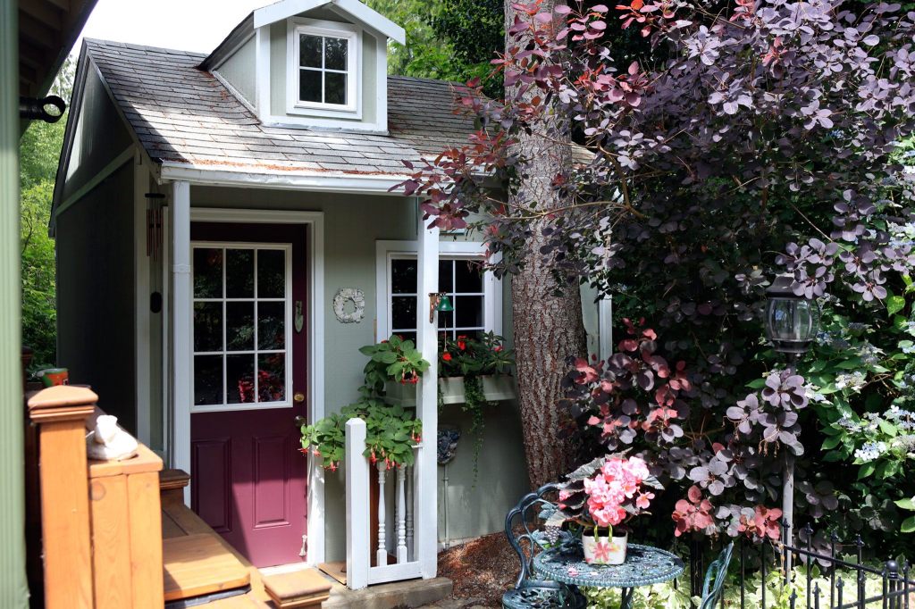 The Petrovich garden is one of eight gardens on the Snohomish Garden Tour, set for Sunday, July 31. (Kevin Clark / The Herald)