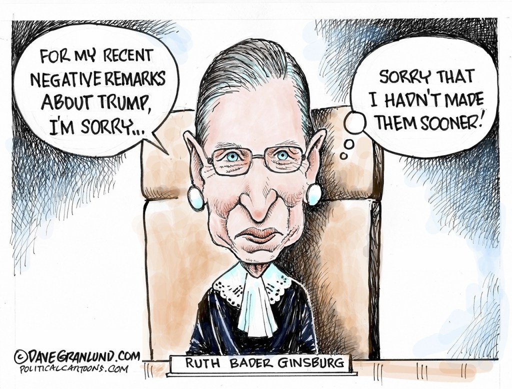 Editorial cartoons for July 16-18