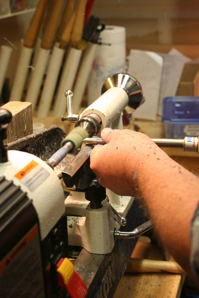 &ldquo;You never know what&rsquo;s going to come out of the wood once you start shaping and polishing it,&rdquo; Oatley said.