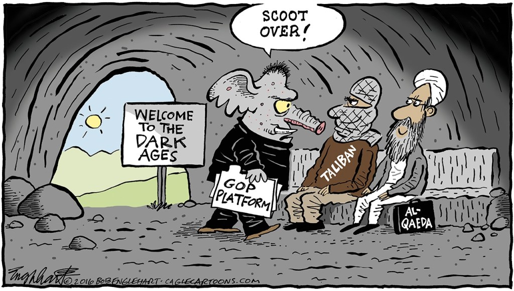 Editorial cartoons for Wednesday, July 20