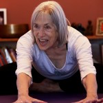 In this February photo, Snohomish mayor Karen Guzak leads her Yoga class. (Dan Bates / The Herald)