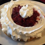 Ayako Brown​ / For The Herald                                The Belgian waffle with strawberries and whipped cream at Jake&rsquo;s Cafe On Second Street in Snohomish is large enough to serve two people.