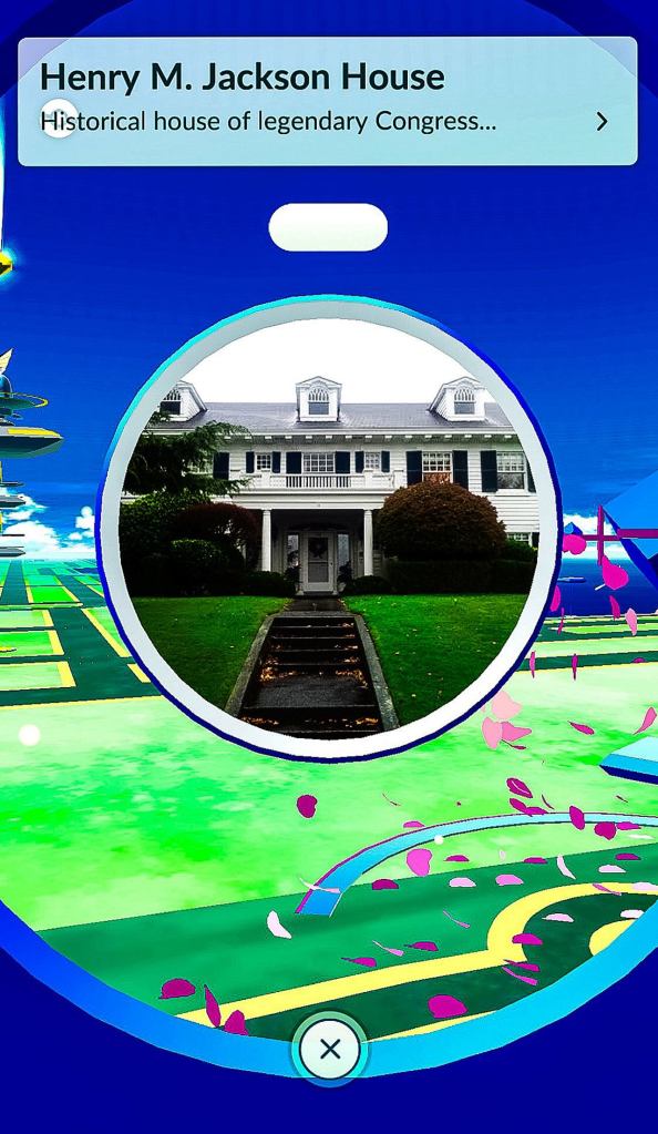 ​The Everett home of the late Sen. Henry M. &ldquo;Scoop&rdquo; Jackson is a Pokestop where players can load up on Pokeballs.​