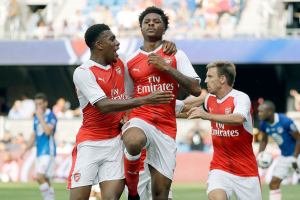 Akpom’s late winner lifts Arsenal past MLS All-Stars 2-1