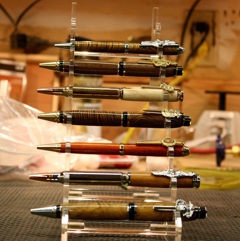 Oatley&rsquo;s pens sell for up to $60.