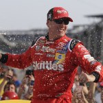 Kyle Busch wins the Brickyard 400