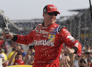 Kyle Busch wins the Brickyard 400