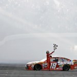 Kyle Busch wins the Brickyard 400