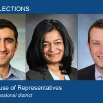 L-R: Brady Pinero Walkinshaw, Pramila Jayapal, Joe McDermott.