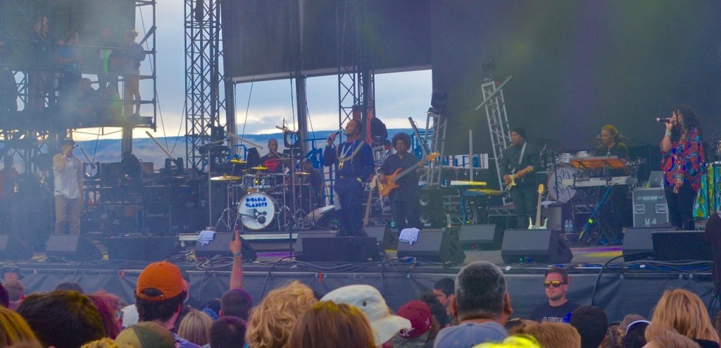 Digable Plants performs during Sasquatch! Music Festival.