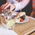 Drinking lots of water, and limiting how much alcohol you drink, will help you keep your weight under control while you travel.