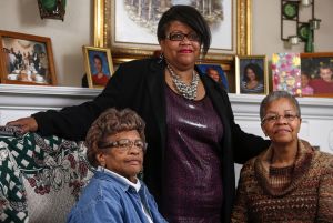 Sisters, Marilyn Quincy, 72 (left) Mary Barrett, 55, and Georgina &ldquo;Genie&rdquo; Paul, 69, are great-granddaughters of William P. Stewart. The state Department of Transportation is renaming Highway 99 in honor of Stewart, an African-American Civil War veteran who settled in Snohomish. Stewart, who died in 1907, is buried at the Grand Army of the Republic (GAR) Cemetery in Snohomish.
