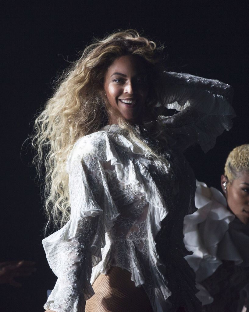 Beyonce performs during the Formation World Tour in Seattle in May.