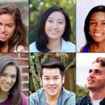 Top row, L-R: Elissa Rankin, Kristin Yim, Ngozi Ezeokeke                                Bottom row, L-R: Alexandria Chang, Raymond Zhao, Nathan Heilpap