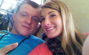 Brandon Perecz, 28, pictured here with fiance Michaela Anderson, has been missing since May 24.