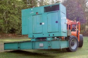 A generator was one of many objects allegedly purchased for personal use with public funds.