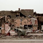 This March 20 photo shows a heavily damaged family house in central Ramadi, Iraq, weeks after fierce battles between Islamic State militants and Iraqi security forces for control of the city.