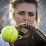 Marysville Pilchuck High School&rsquo;s Kylie Lopez played at Lakewood as a junior.