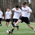 Archbishop Murphy soccer players Diego Rios (left) and Parker Buchanan both earned All-Cascade Conference honors this season.