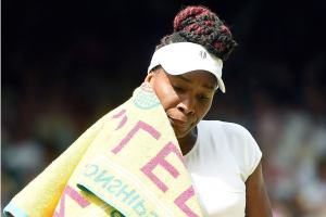No all-Williams final at Wimbledon; Kerber beats Venus