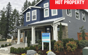 The sales center at Sundquist Homes&rsquo; Devon Hill community in Mill Creek.