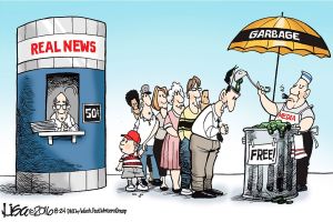 Editorial cartoons for Wednesday, Aug. 24