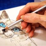 Paint-and-sip pairs seniors on two legs and four