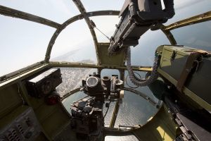 Fully restored B-25 bomber at Paine Field this weekend