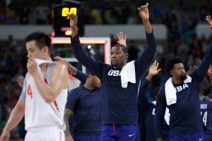 U.S. men rout China 119-62 to win Olympic basketball opener
