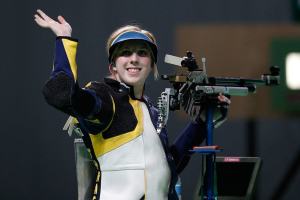 19-year-old Thrasher shoots her way to first U.S. gold medal