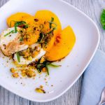 This peach caprese salad makes use of one of summer&rsquo;s best fruits in a new way. (Rose McAvoy / For The Herald)