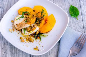 Peach caprese salad puts summer on the table, quickly and easily
