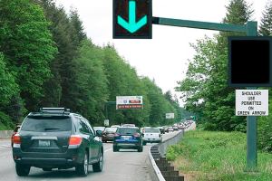 I-405 stretch to be ready for shoulder driving next summer