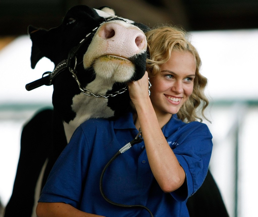 Abby Hartzell, of Monroe, competes at the Evergreen State Fair in 2015. The fair starts on Aug. 27 this year. (Ian Terry / The Herald)