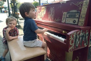 Painted pianos around downtown Everett offer art 2 ways