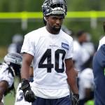 Seahawks rookie defensive back Tyvis Powell, who played at Ohio State, stood out on special teams and intercepted a pass in Seattle&rsquo;s preseason opener against the Chiefs. (AP Photo/Elaine Thompson)