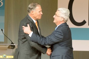 Inslee, Bryant spar over Trump, minimum wage in debate