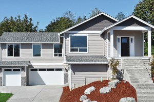 Custom view home with high-end finishes