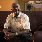 Wally Webster is a frequent speaker at City of Lynnwood events and a steadfast believer in making the world around him a better place. &ldquo;I believe you&rsquo;re only as good as your neighbors,&rdquo; said Webster, who moved to his Lynnwood home in 1979. (Ian Terry / The Herald)