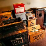 Some items in the museum&rsquo;s storage areas are not so easily packed up in acid free boxes. (Dan Bates / The Herald)