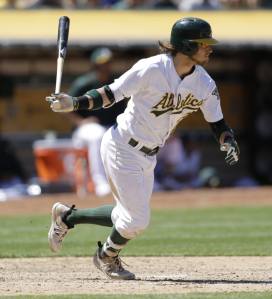 The Oakland A&rsquo;s traded outfielder Josh Reddick to the Los Angeles Dodgers on Monday. (AP Photo/Ben Margot. File)