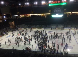The Silvertips held their "Skate with the Tips" event following Sunday&rsquo;s game.