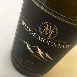 Wedge Mountain Winery near Leavenworth used Evergreen Vineyard grapes for this Chardonnay.