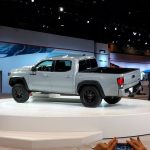 Toyota introduces the 2017 Tacoma TRD Pro midsize pickup at the Chicago Auto Show.