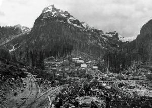 Monte Cristo in 1894 with Wilman&rsquo;s Peak in the background. In the late 1890s, prospectors staked gold and silver mine claims at Monte Cristo in east Snohomish County. Frederick Trump, the paternal grandfather of Donald Trump, ran a hotel and real estate office in Monte Cristo, and in 1896 he was elected the town&rsquo;s justice of the peace.