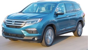 2016 Honda Pilot Elite: family friendly, fuel efficient, 5-star safety rating