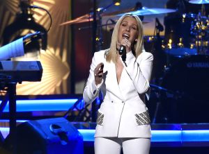 Ellie Goulding performs at KeyArena on Saturday.